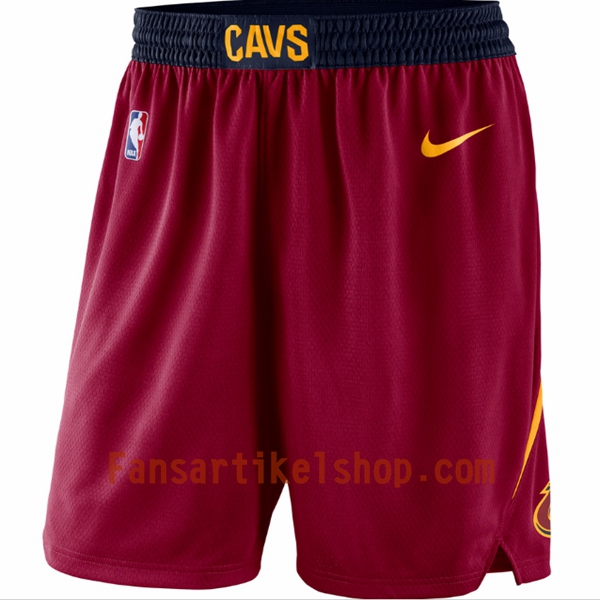 NBA Cleveland Cavaliers Herren Shorts Rot Nike Swingman NBA Cleveland Cavaliers Herren Shorts Rot Nike Swingman